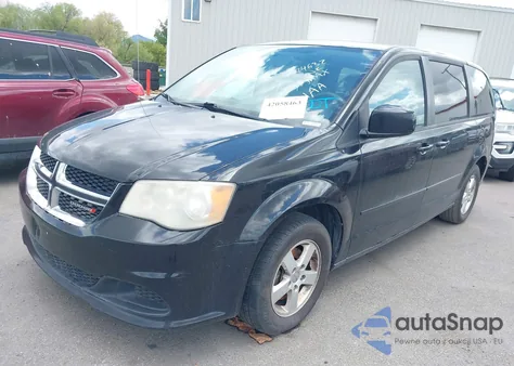 2012 Dodge Grand Caravan Sxt from USA, damaged, VIN 2C4RDGCG2CR274632